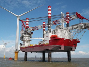 Seajacks Zaratan Jack Up Platform