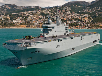 ‚Mistral‘ Class Helicopter Carriers for the French Navy